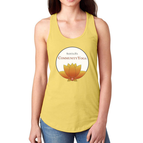 SFCYC Adult Racerback Tank- Banana Cream