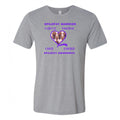 4th Quarter Faith Epilepsy Warrior Adult T-shirt - Athletic Gray