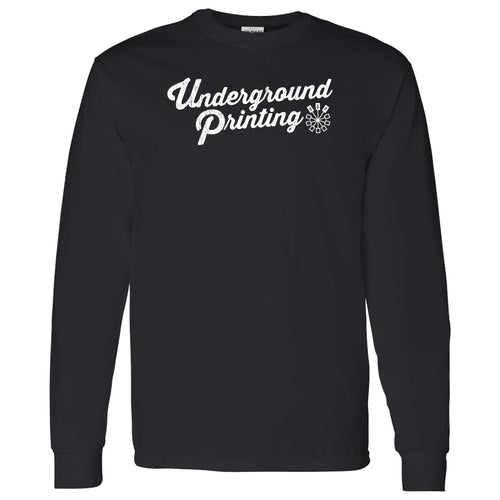 UGP Script Logo Long Sleeve T-Shirt Black
