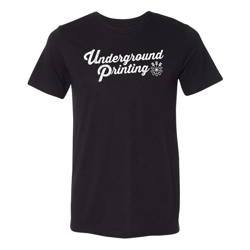 UGP Script Logo T-shirt Triblend Black