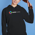 Hope Clinic Hooded Pullover Black