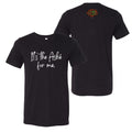 Rootead Its the ashe for me Triblend T-Shirt- Solid Black Triblend
