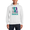 Morgantown Dance Full Color Logo Pullover Hooded Sweatshirt- White