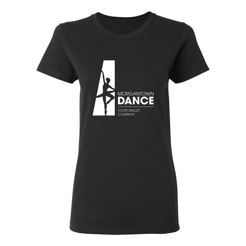 Morgantown Dance Youth Ballet Company Ladies T-Shirt- Black