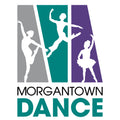 Morgantown Dance Full Color Logo Ladies Longsleeve T-Shirt- White