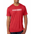 Urban Design T Shirt - Red