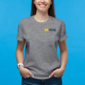 UM Housing Logo Short Sleeve T-Shirt- Sport Grey
