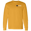 UM Housing Logo Longsleeve T-Shirt- Gold