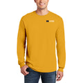 UM Housing Logo Longsleeve T-Shirt- Gold