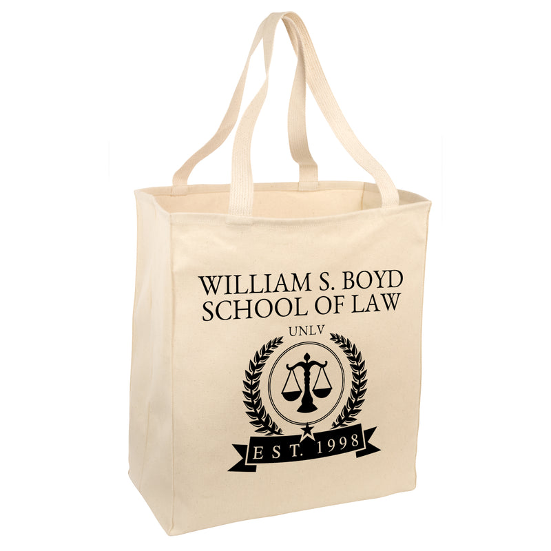 Boyd Apparel School of Law Grocery Bag- Natural