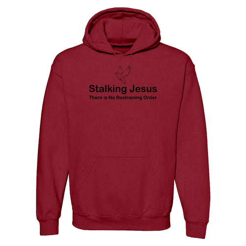 Stalking Jesus Hooded Sweatshirt - Red