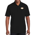 Boyd Apparel Vegas Sign Mesh Polo- Black