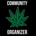 Words of Wonder Community Organizer T-shirt- Black