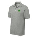 Words of Wonder IYKYK Embroidered Polo- Grey