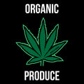 Words of Wonder Organic Produce T-Shirt- Black