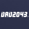 Dad2043 Logo T-shirt - Vintage Navy