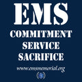 National EMS Memorial Unisex Long-Sleeve Tee - Navy