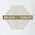 Block Out Cancer Infant Onesie - White