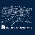 Marys River Watershed Council Unisex Sweatshirt - Navy