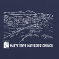 Marys River Watershed Council Unisex Triblend T-shirt - Vintage Navy
