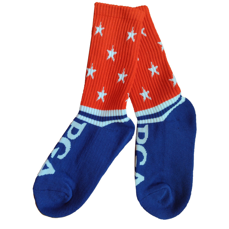 PGA Junior Golf Camp Stars & Stripes Socks (Old Logo)
