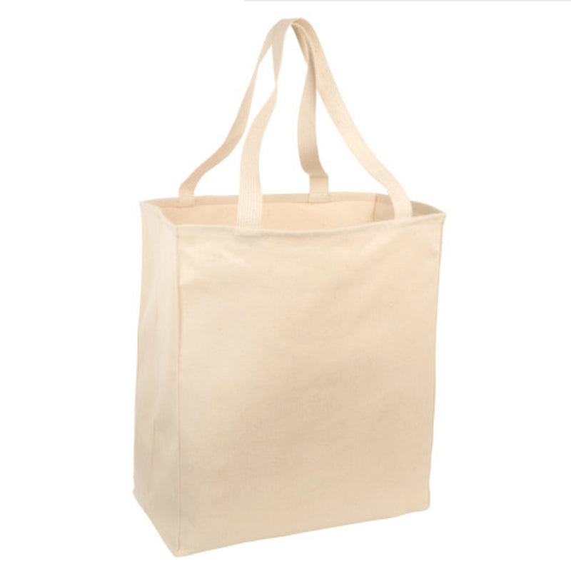 Port & Co Over The Shoulder Grocery Tote